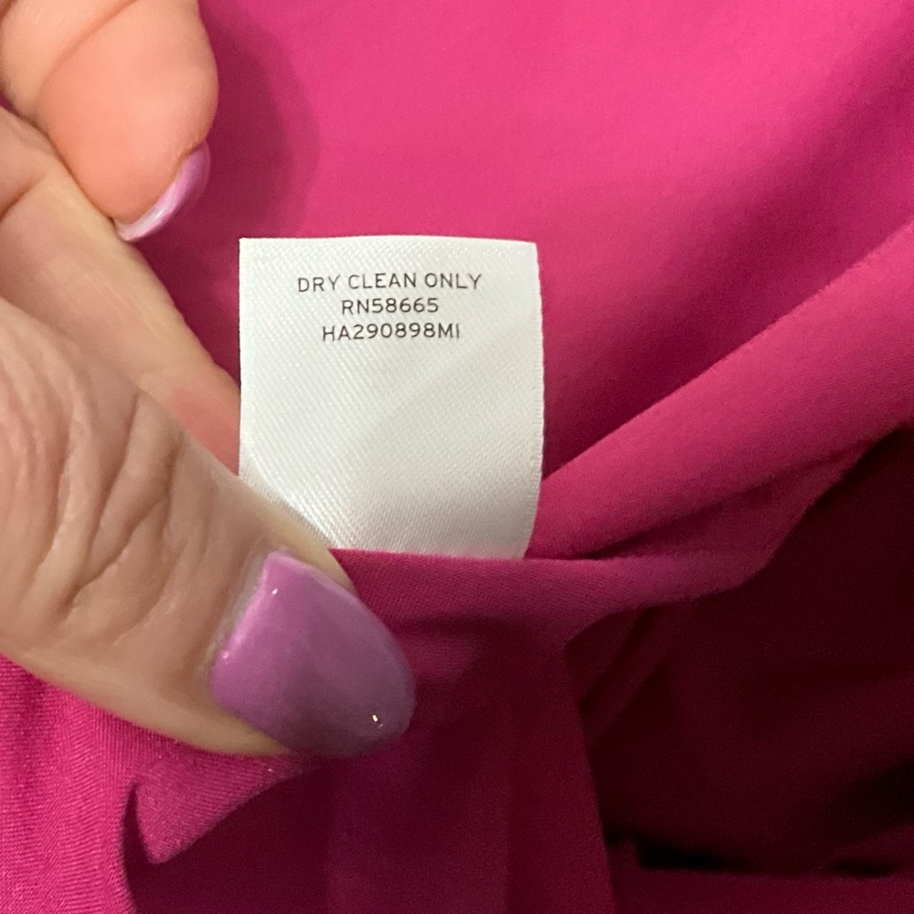 Halogen Black Pink Prism Fit and Flare Dress - Picture 13 of 13